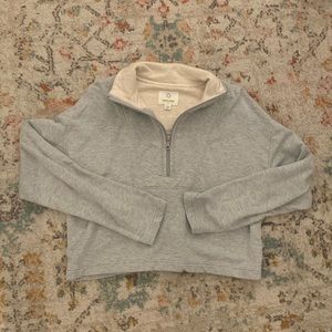 Aerie/Offline Cropped Quarter Zip